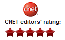 CNET 5 Stars Rating