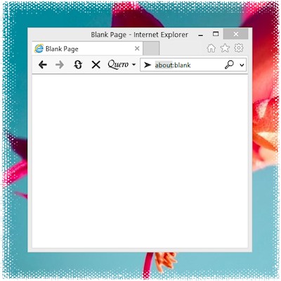 Internet Explorer Black Quero Theme in IE11 Windows 8.1