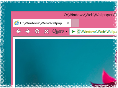 Screenshot Quero Toolbar 7 IE10 Desktop Windows 8